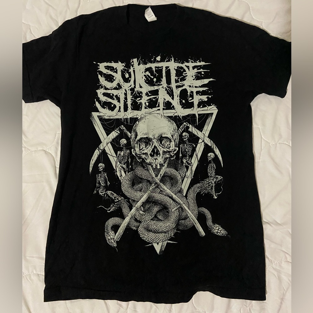 Suicide Silence Skull Scythe T-Shirt